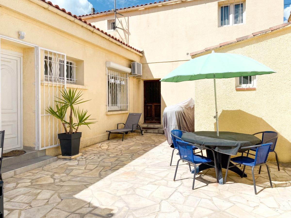 Chambre Climatisee Lit Double Dans Villa - Proche Centre Tramway Montpellier Eksteriør bilde