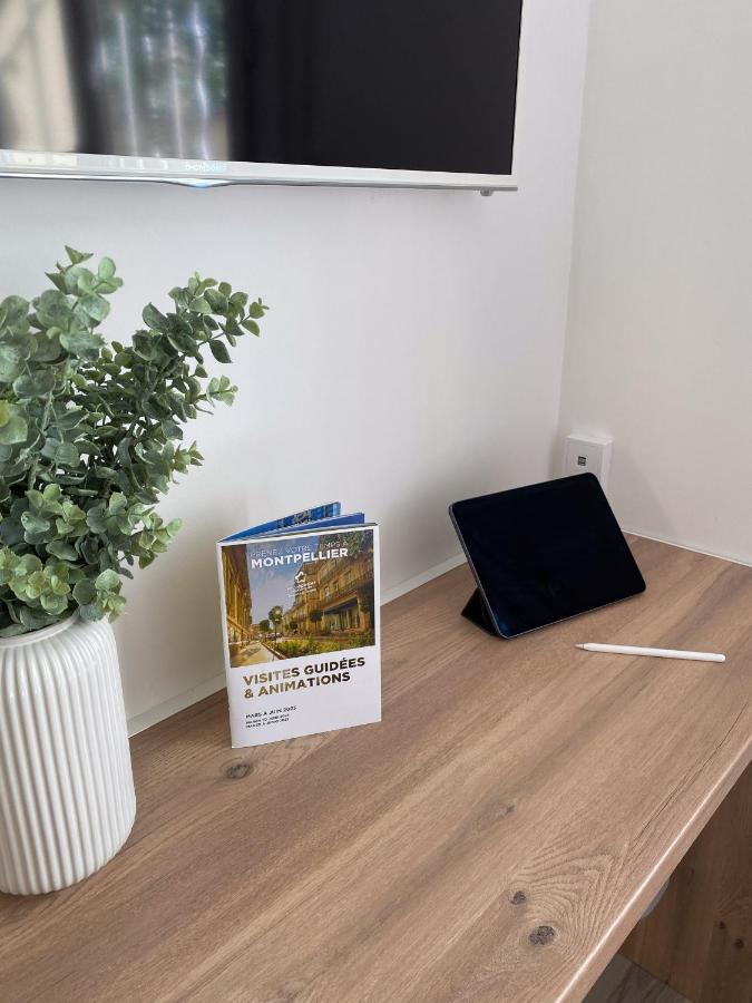 Chambre Climatisee Lit Double Dans Villa - Proche Centre Tramway Montpellier Eksteriør bilde